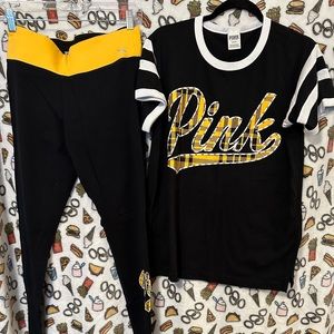 Pink brand three piece ensemble.